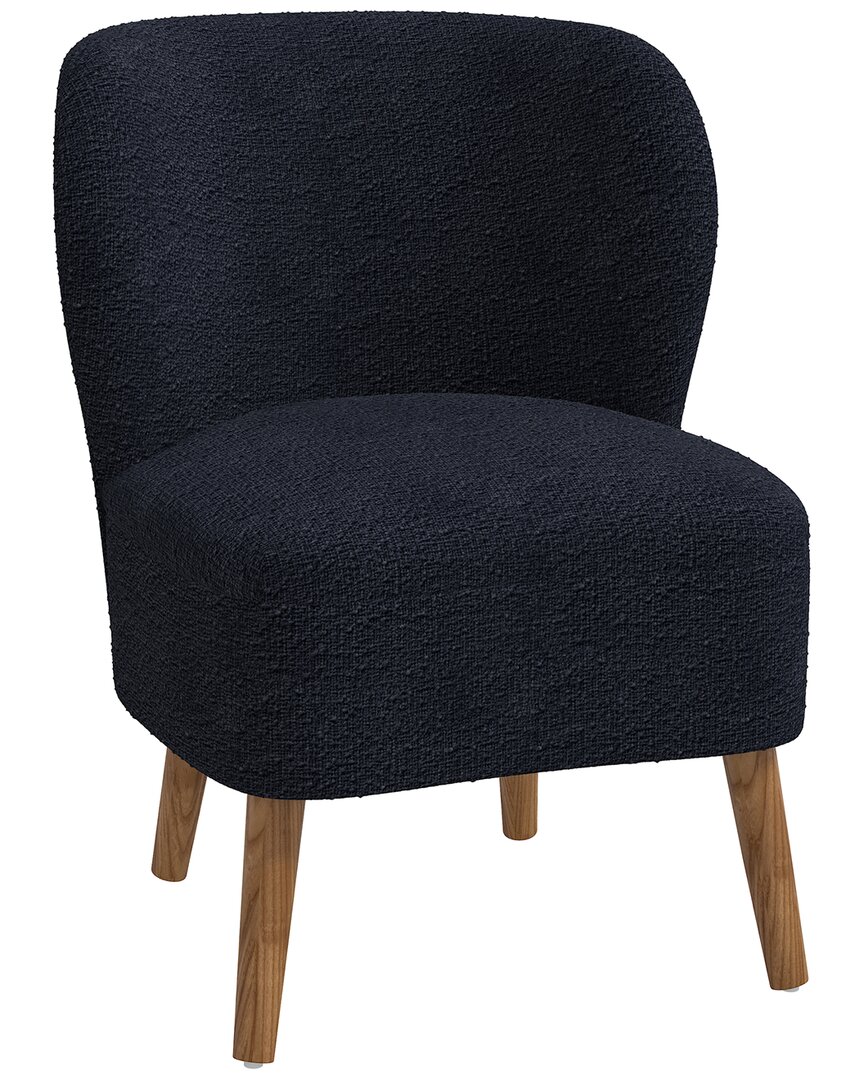 Skyline Furniture Upholstered Accent Chair In Blue