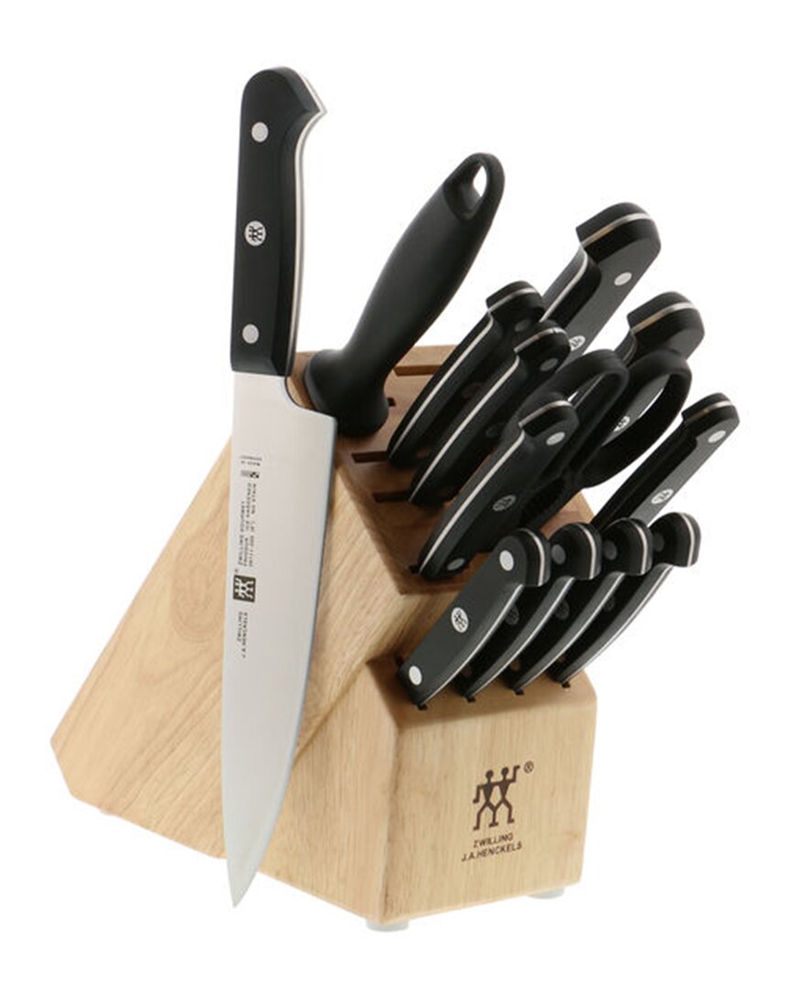 Zwilling J.a. Henckels Gourmet 10pc Knife Block Set