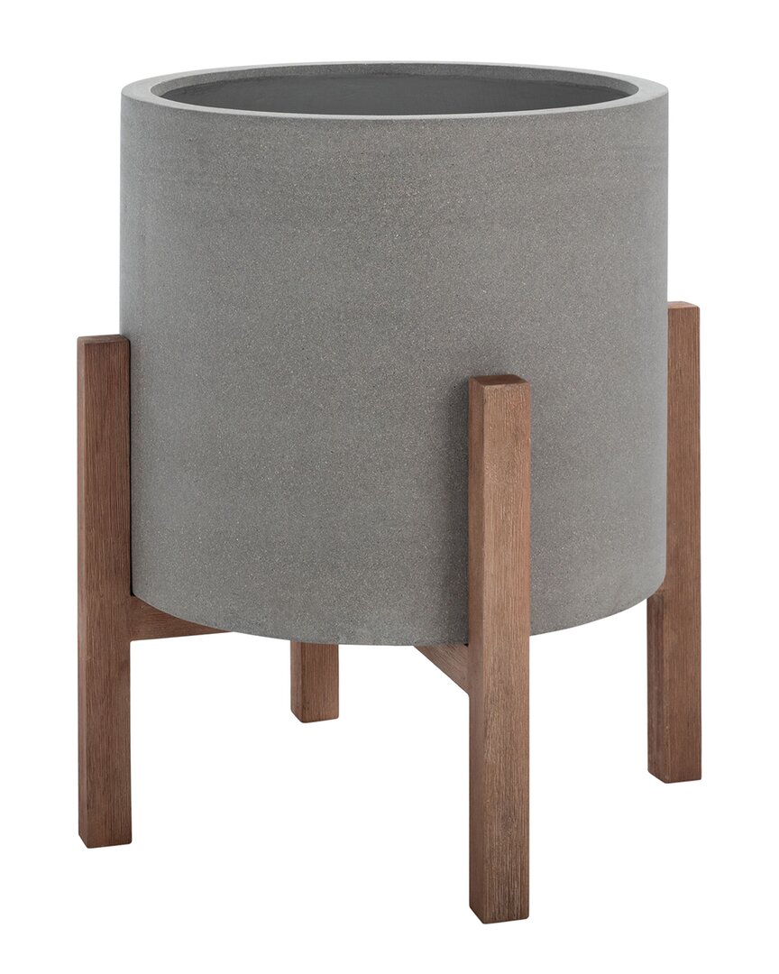 Safavieh Loflen Planter In Grey