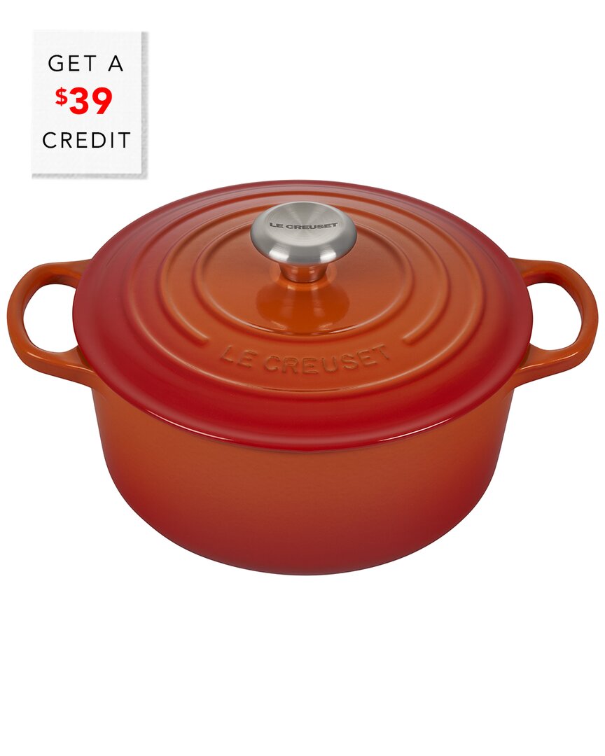 LE CREUSET LE CREUSET 4.5QT DUTCH OVEN WITH $39 CREDIT