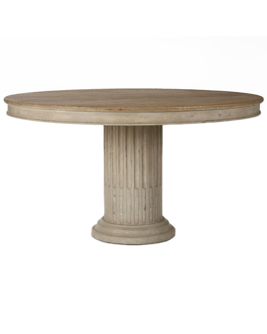 Zentique Montpellier Dining Table In Brown