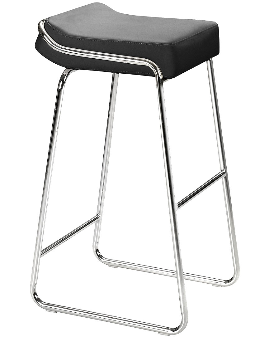 Zuo Modern Set Of 2 Wedge Bar Chairs In Beige