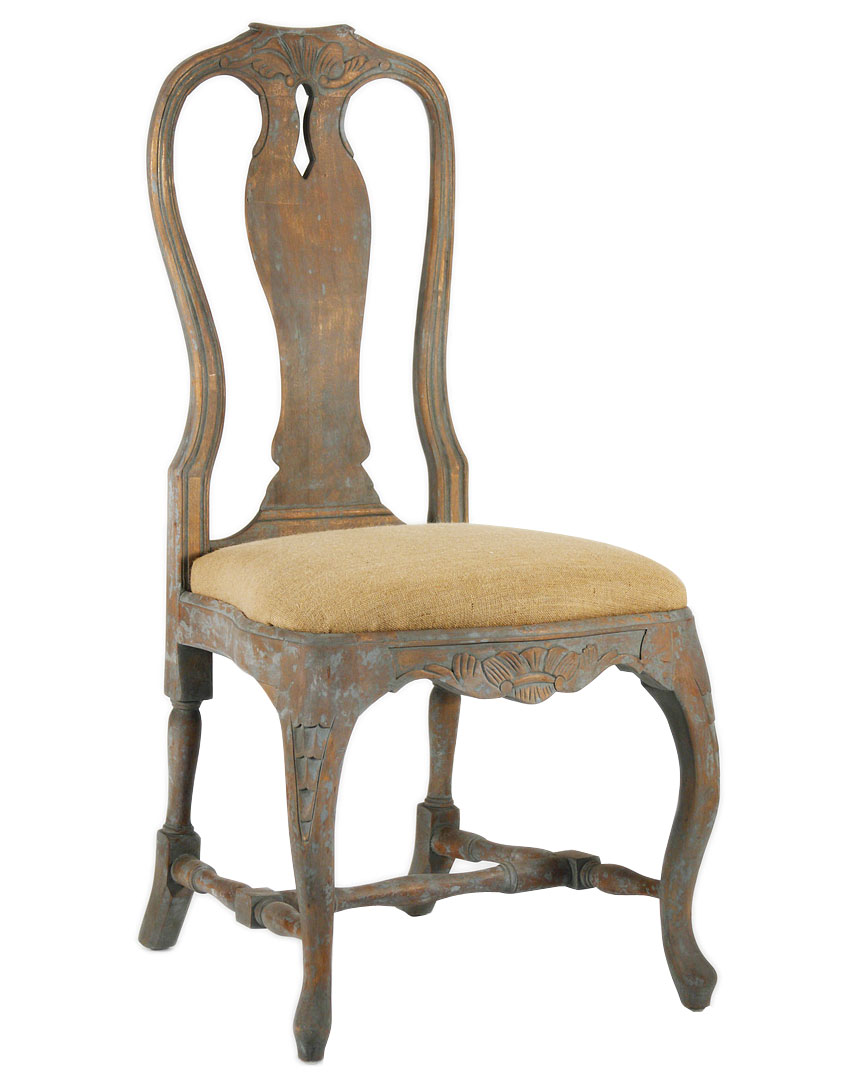 Zentique Antique Chair In Brown
