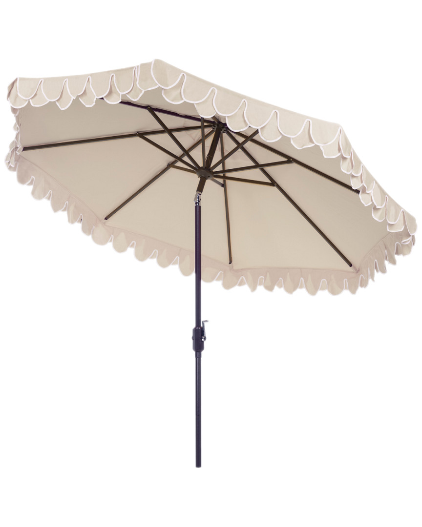 Safavieh Elegant Valance 9ft Umbrella