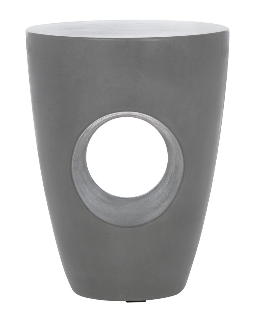 Safavieh Aishi Indoor/outdoor Modern Concrete Round 17.7-inch H Accent Table