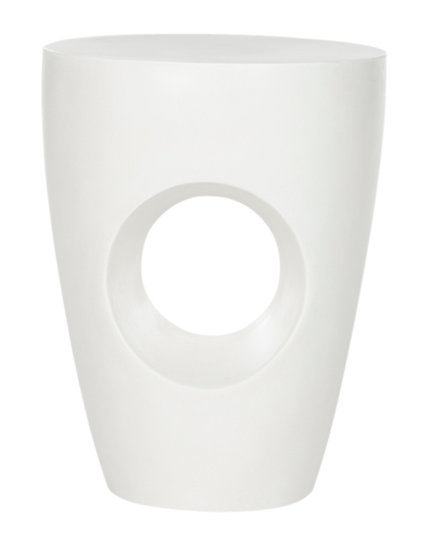 Safavieh Aishi Indoor/outdoor Modern Concrete Round 17.7in Accent Table