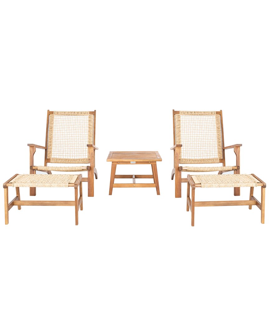Safavieh Casella Outdoor 3pc Set In Natural