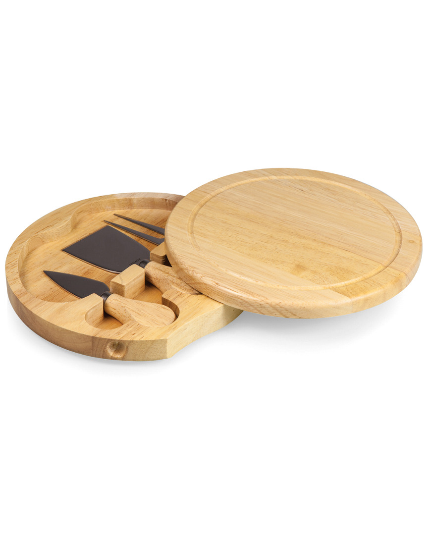 Picnic Time 4pc Brie Cheese Board And Tools Set