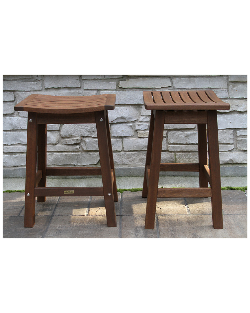 Outdoor Interiors Set Of 2 Counter Stools