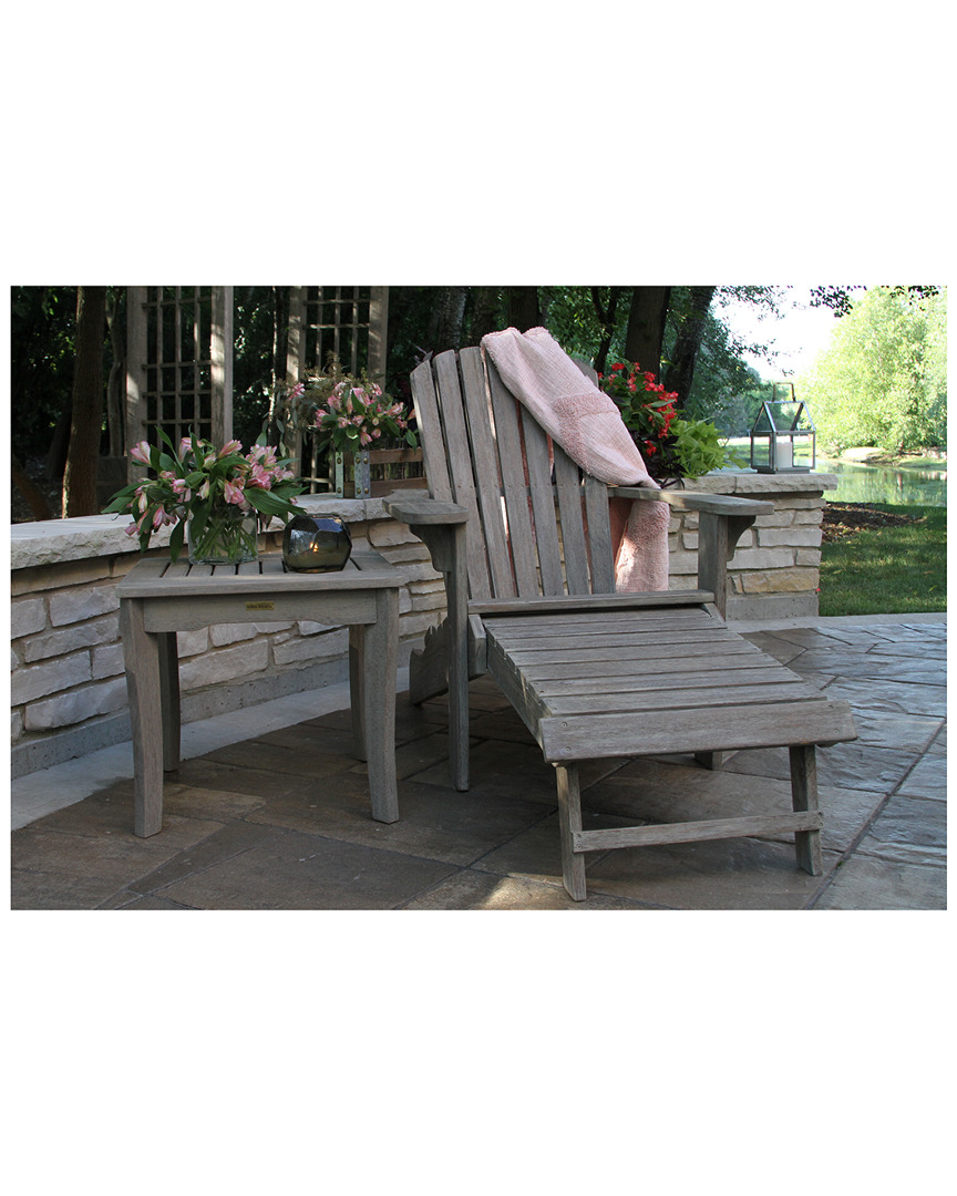 Outdoor Interiors Grey Wash Chair