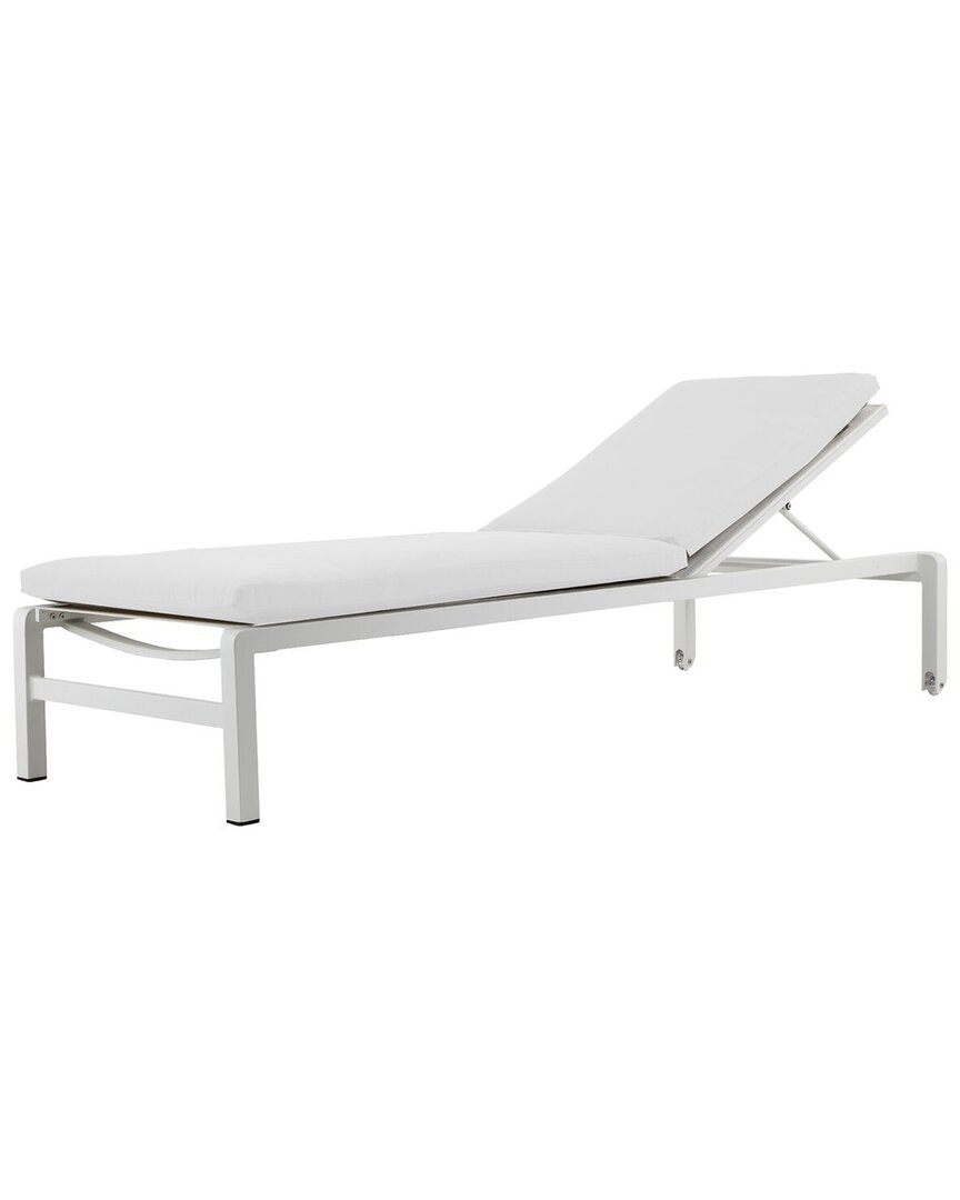 Pangea Home Indoor/outdoor Set Of 2 Olly Loungers In White