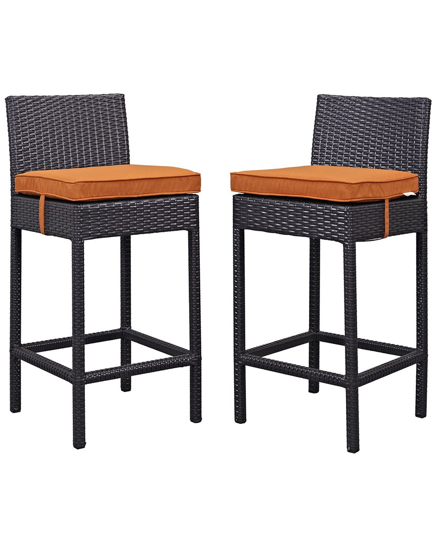 Modway Lift Bar Stool Outdoor Patio Set