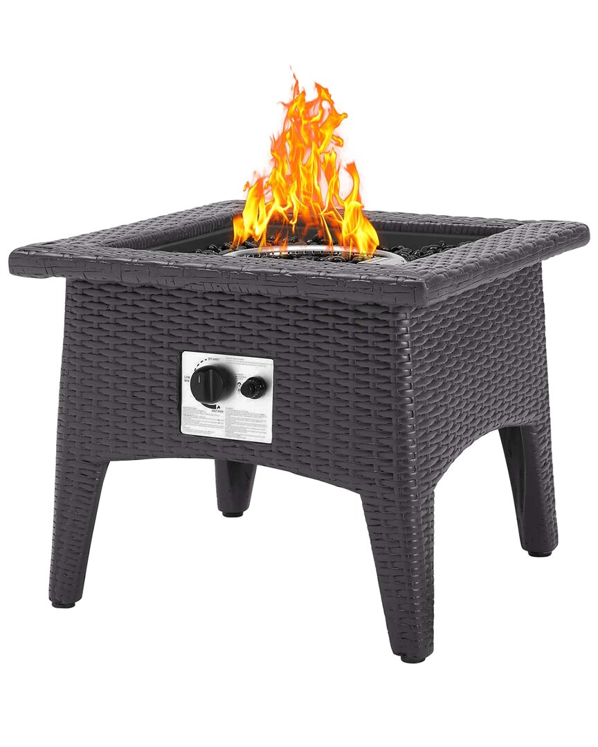 Modway Outdoor Vivacity Outdoor Patio Fire Pit Table