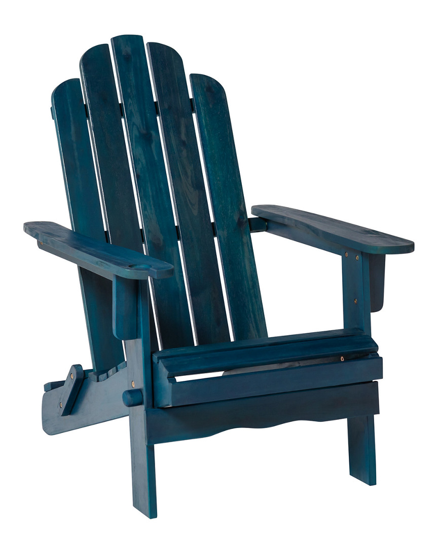 Hewson Outdoor Patio Acacia Wood Adirondack Chair