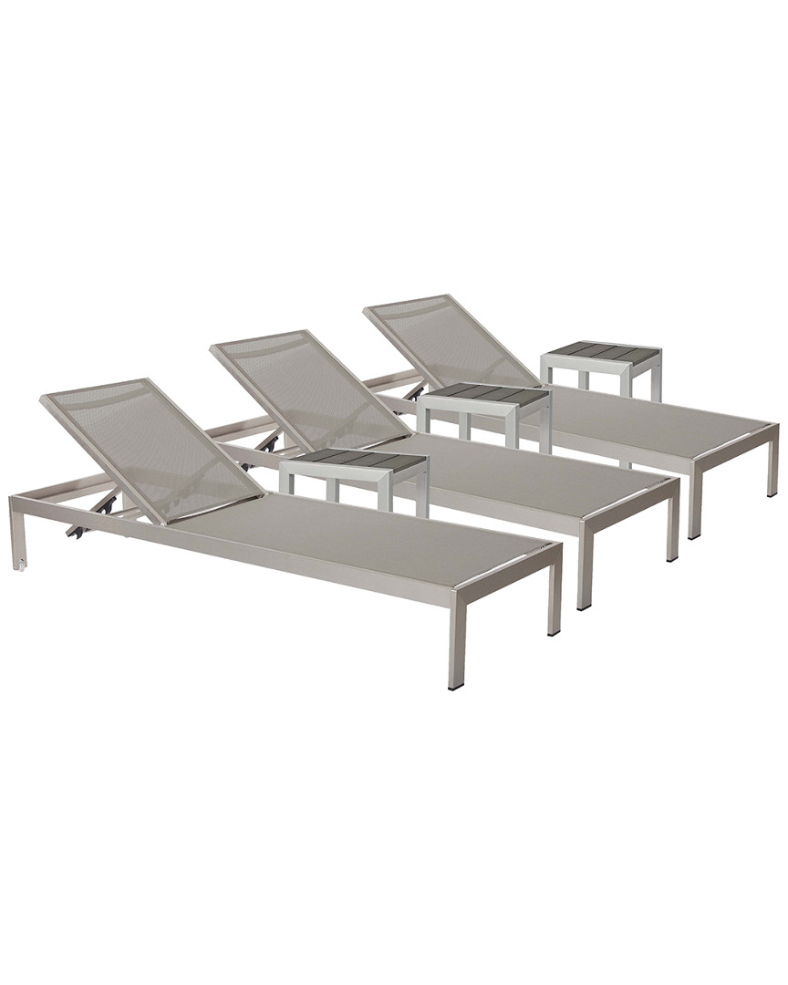 Pangea Home 3 Sally Lounger & 3 Side Table