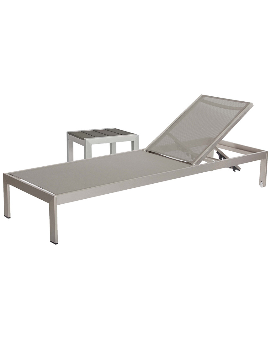 Pangea Home Sally Lounger & Side Table