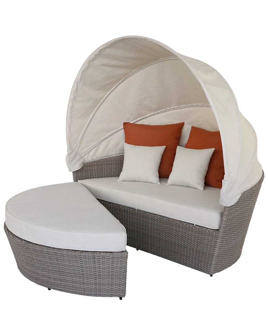 Acme Furniture Patio Canopy Sofa & Ottoman