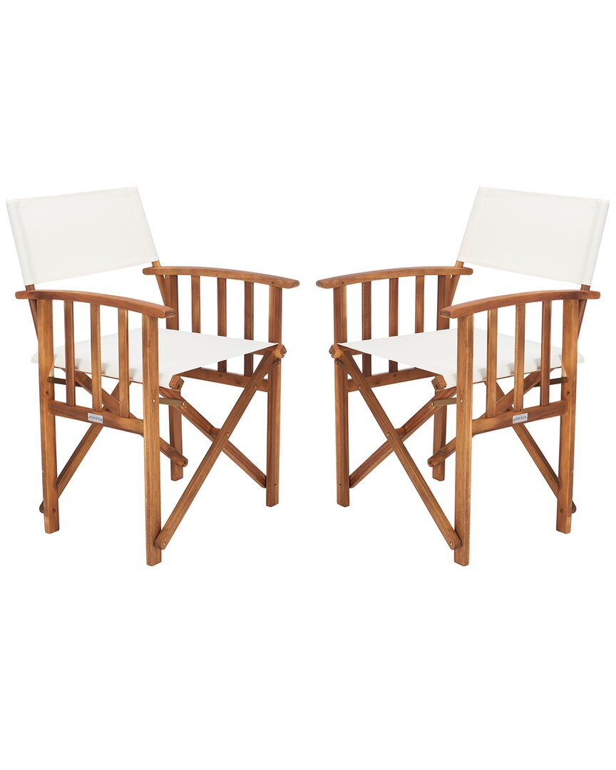 Safavieh Laguna Set Of 2 Director Chairs In Multi