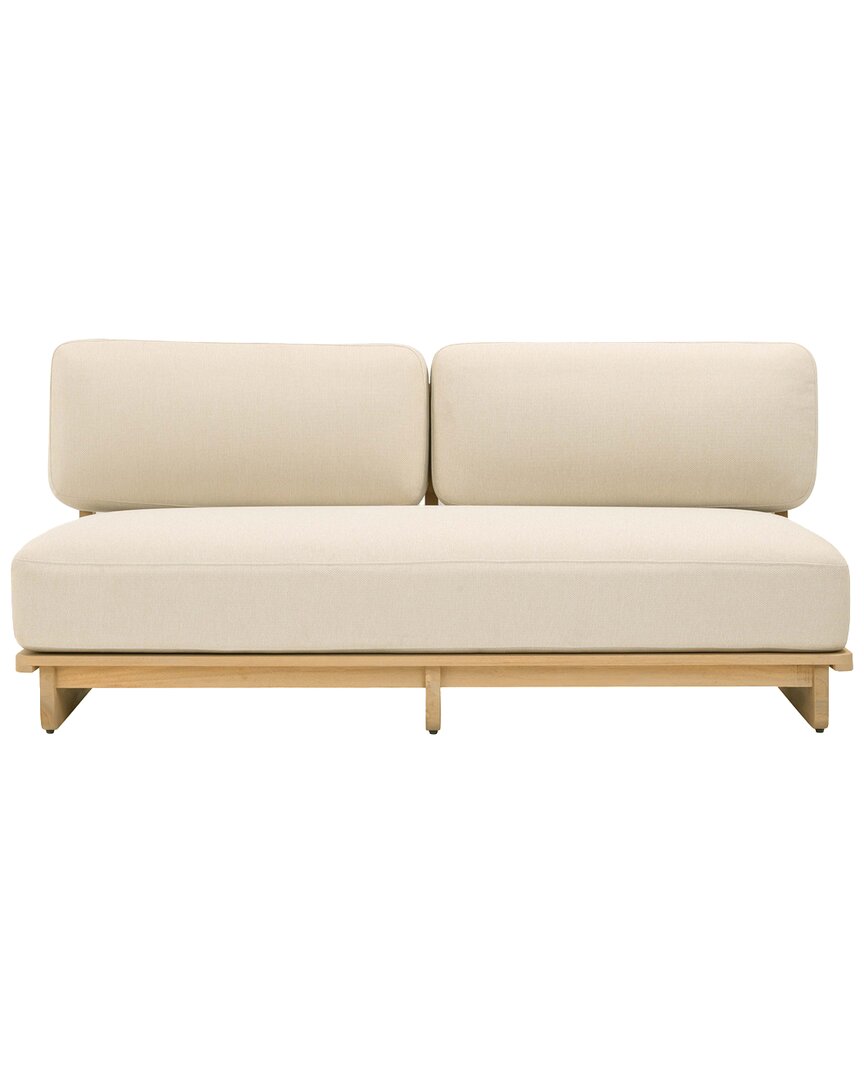 Tov Furniture Reavan Cream Outdoor Lounge Sofa