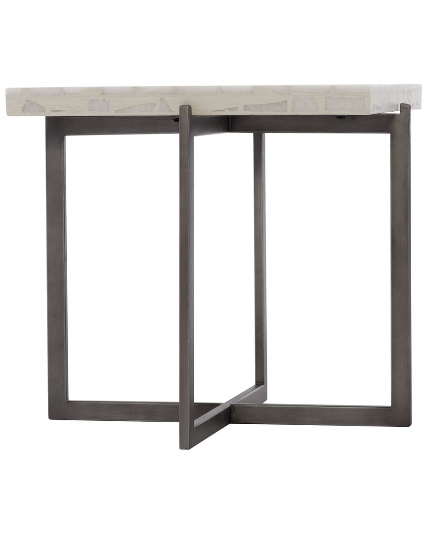 Bernhardt Exteriors Stillwater Small Cocktail Table In Grey