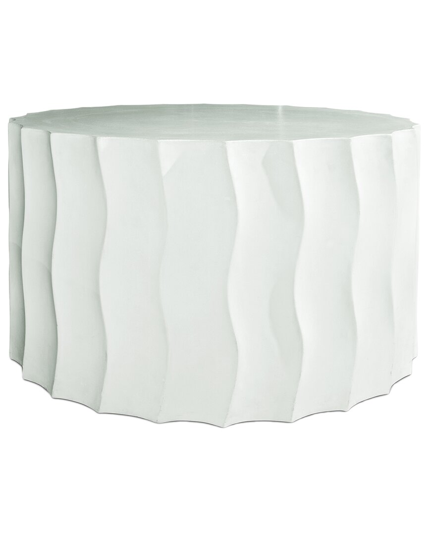 Seasonal Living Wave Concrete Accent Table (wide) 501ft052p2wm