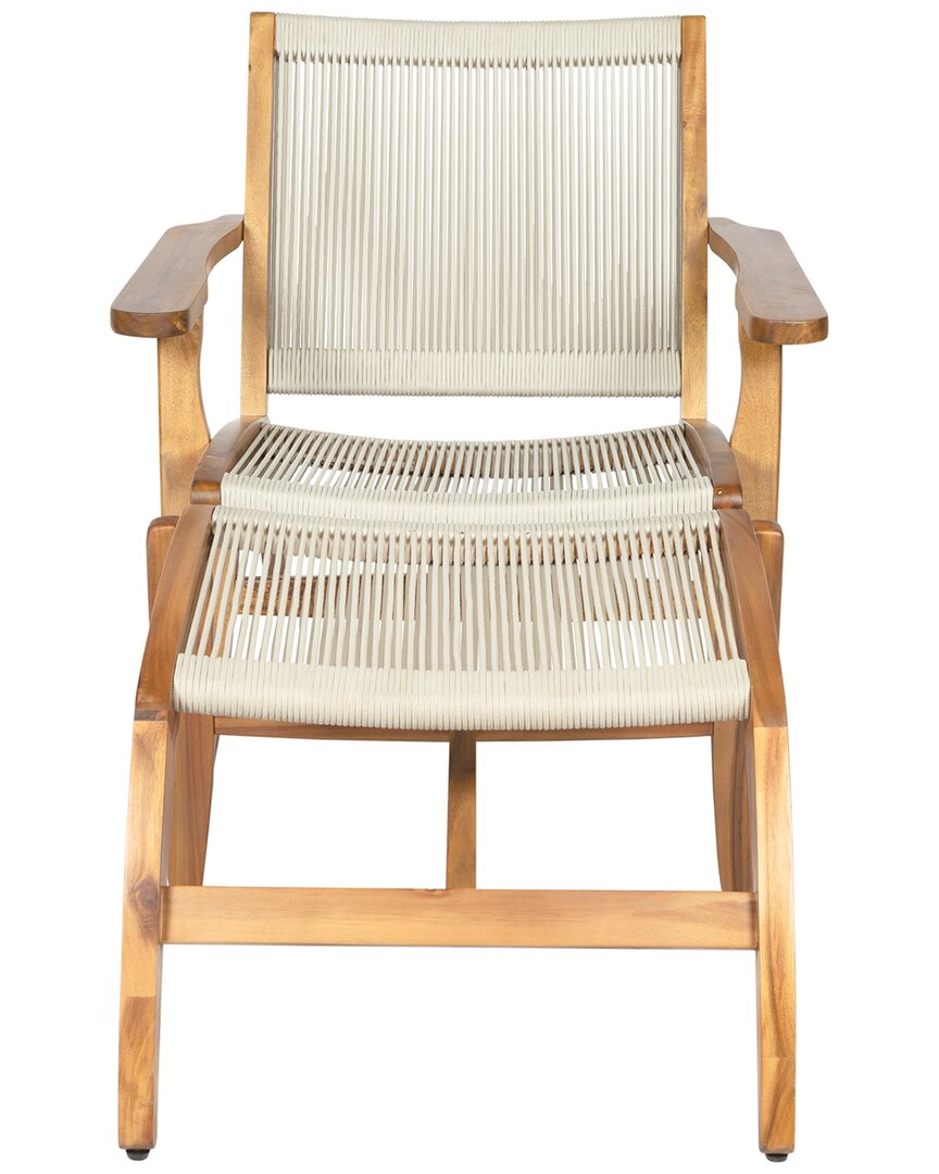Seasonal Living Norway Lounge Chair And Ottoman Set Of Two E504972