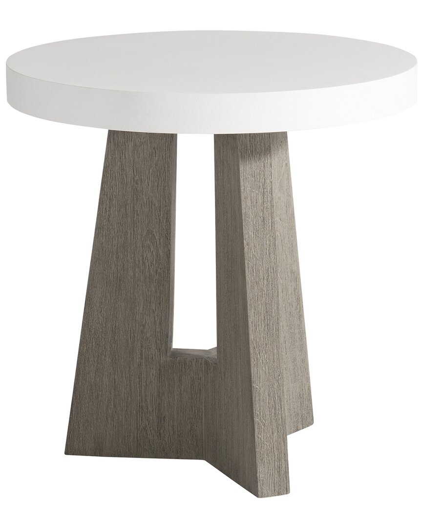 Bernhardt Exteriors Rochelle Side Table In Gray