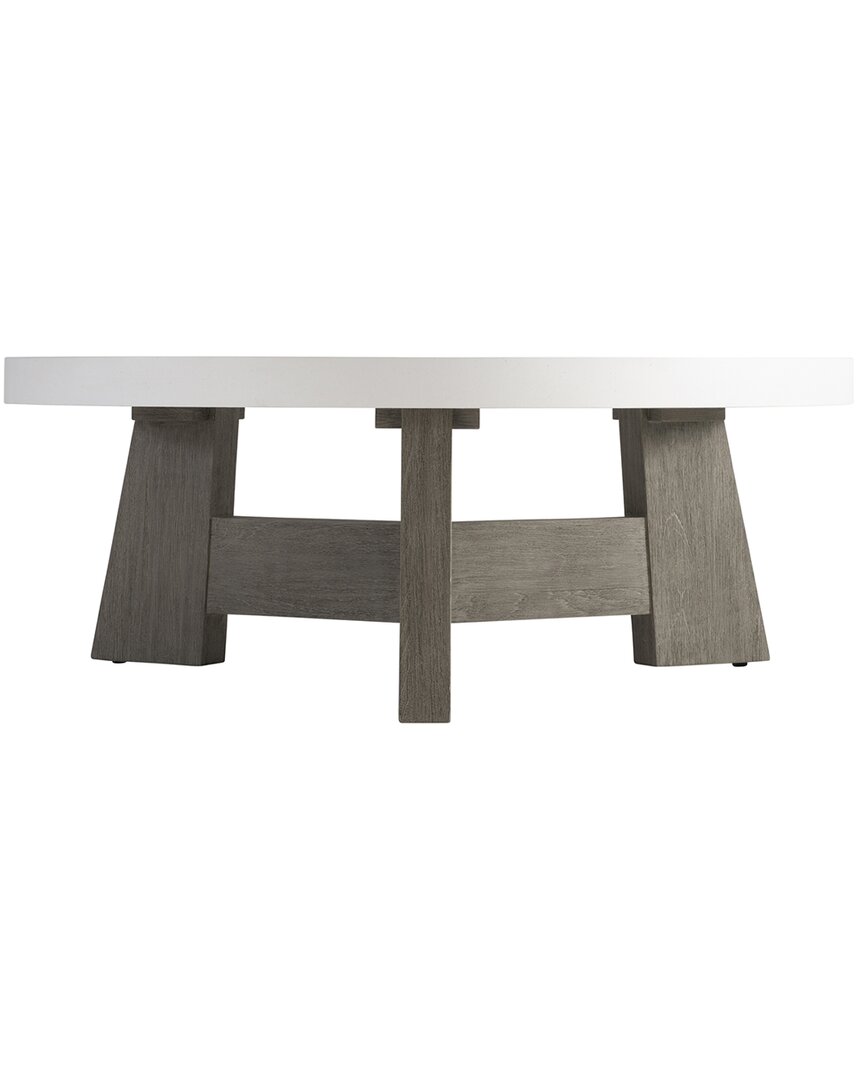 Bernhardt Exteriors Rochelle Cocktail Table In Gray