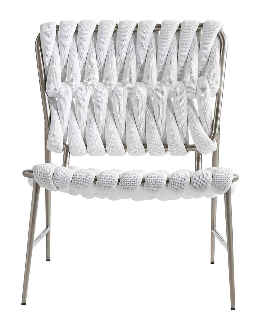 Bernhardt Exteriors Lido Chair In White
