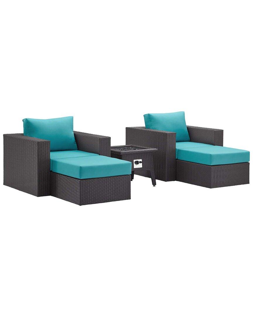 Modway Outdoor Convene 5 Piece Set Outdoor Patio W In Multi