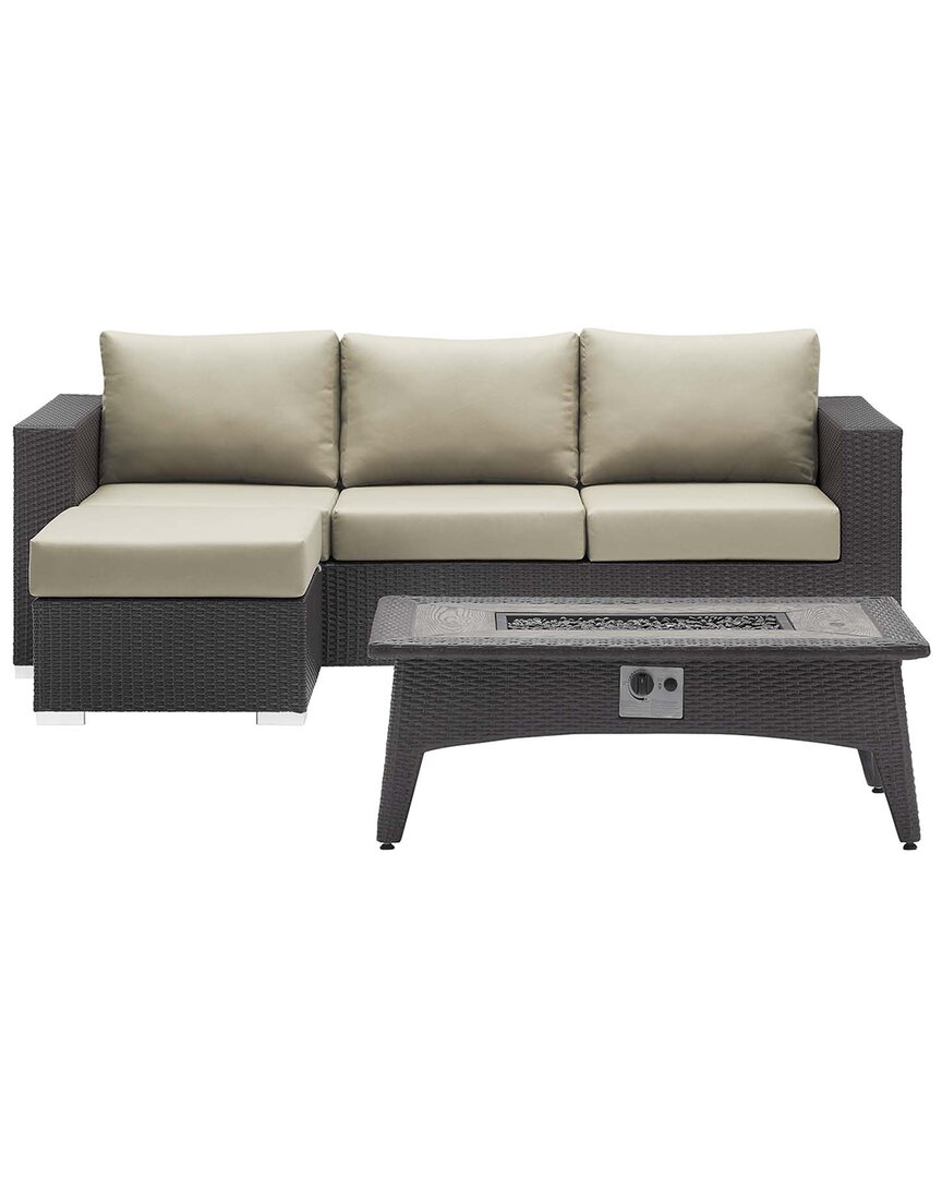 Modway Outdoor Convene 3 Piece Set Outdoor Patio W In Multi