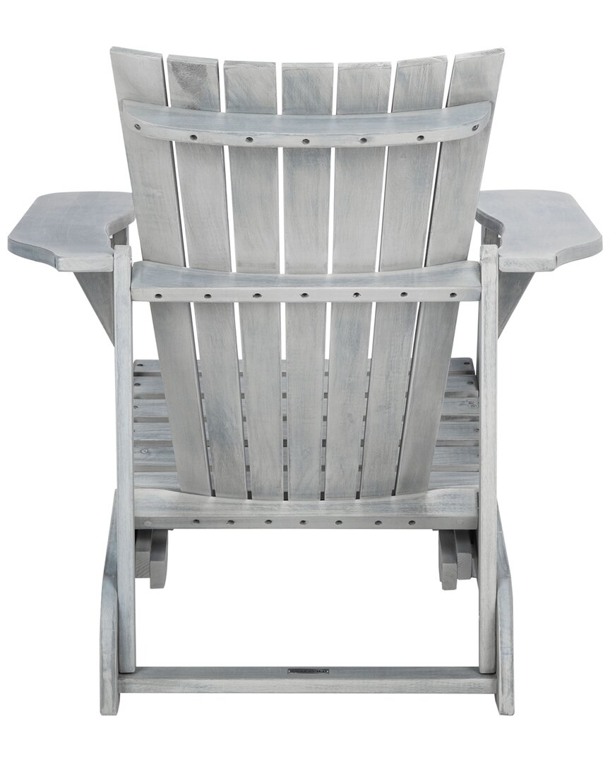 Safavieh Merlin Adirondack Chair In Grey