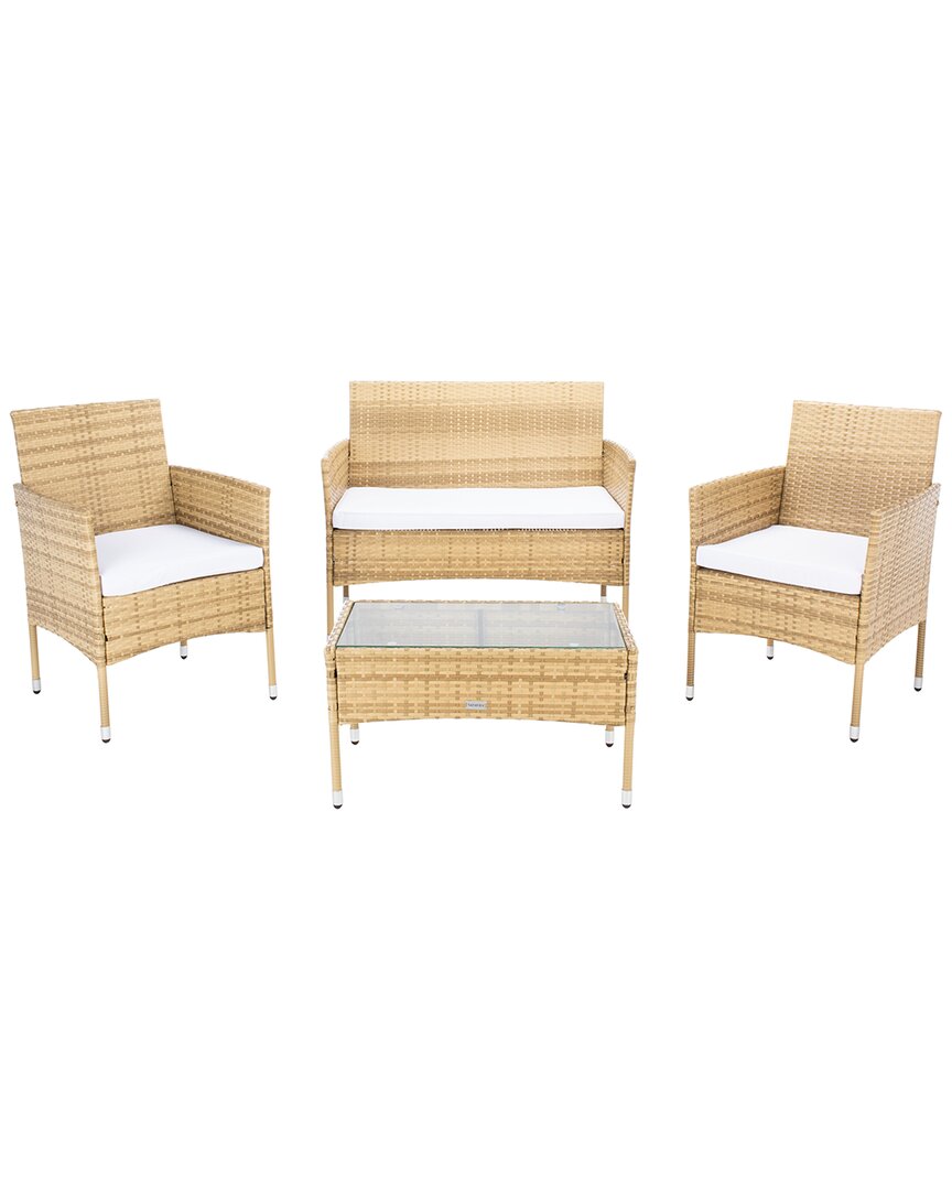 Safavieh Abdul 4pc Living Set In Natural