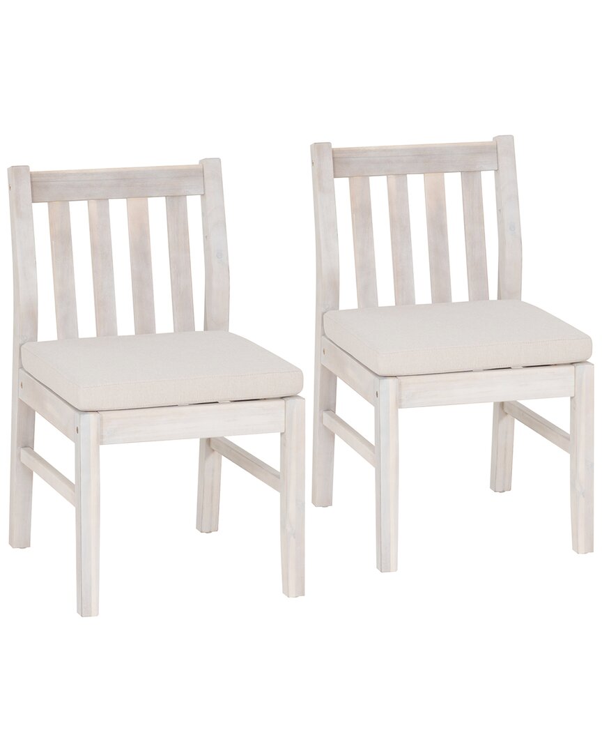 Linon Set Of 2 Teagon Dining Chair