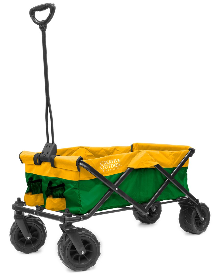 Creative Outdoor Products All Terrain Folding Wagon In Green
