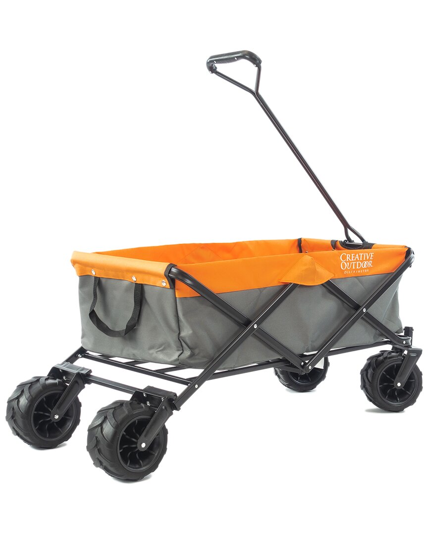 Creative Outdoor Products All Terrain Folding Wagon In Gray