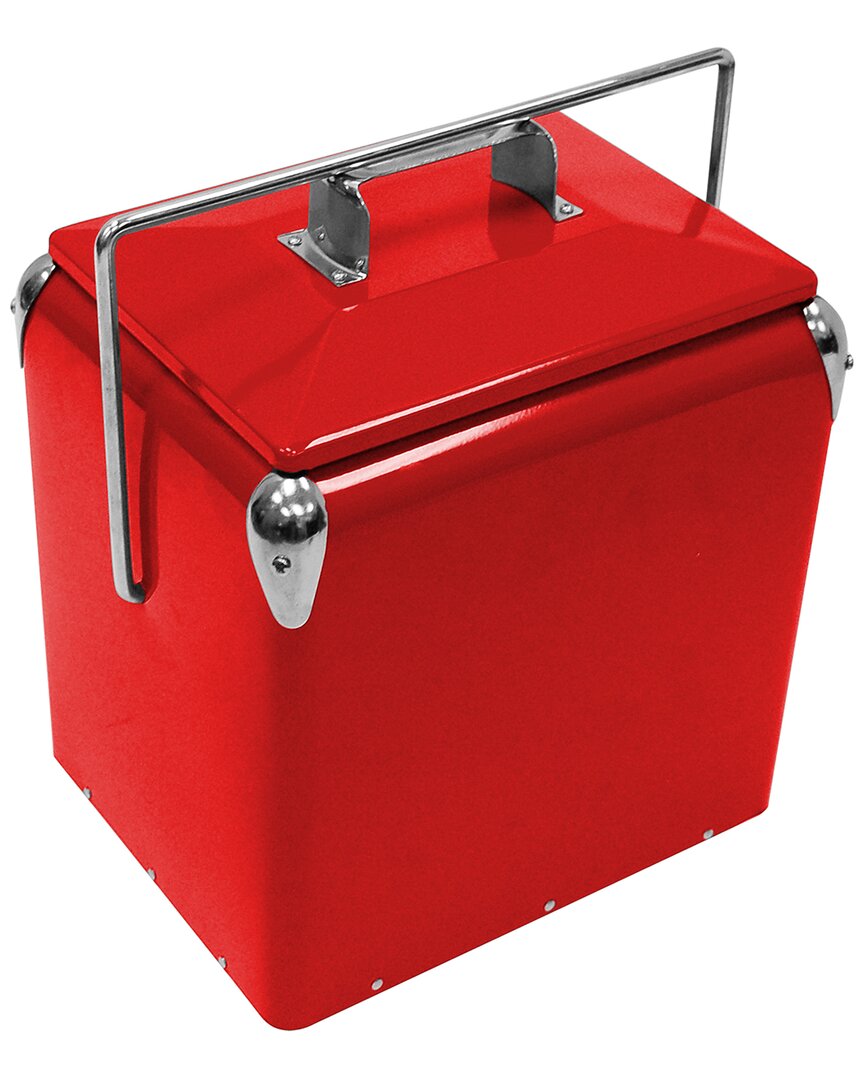 Creative Outdoor Products Retro Legacy Cooler In Red