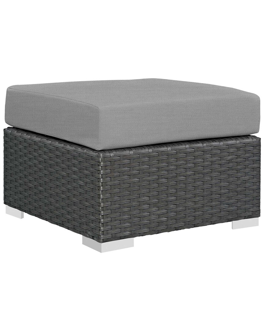 Modway Outdoor Sojourn Outdoor Patio Sunbrella Ottoman
