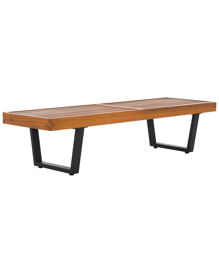 Safavieh Heather 60in Bench In Brown