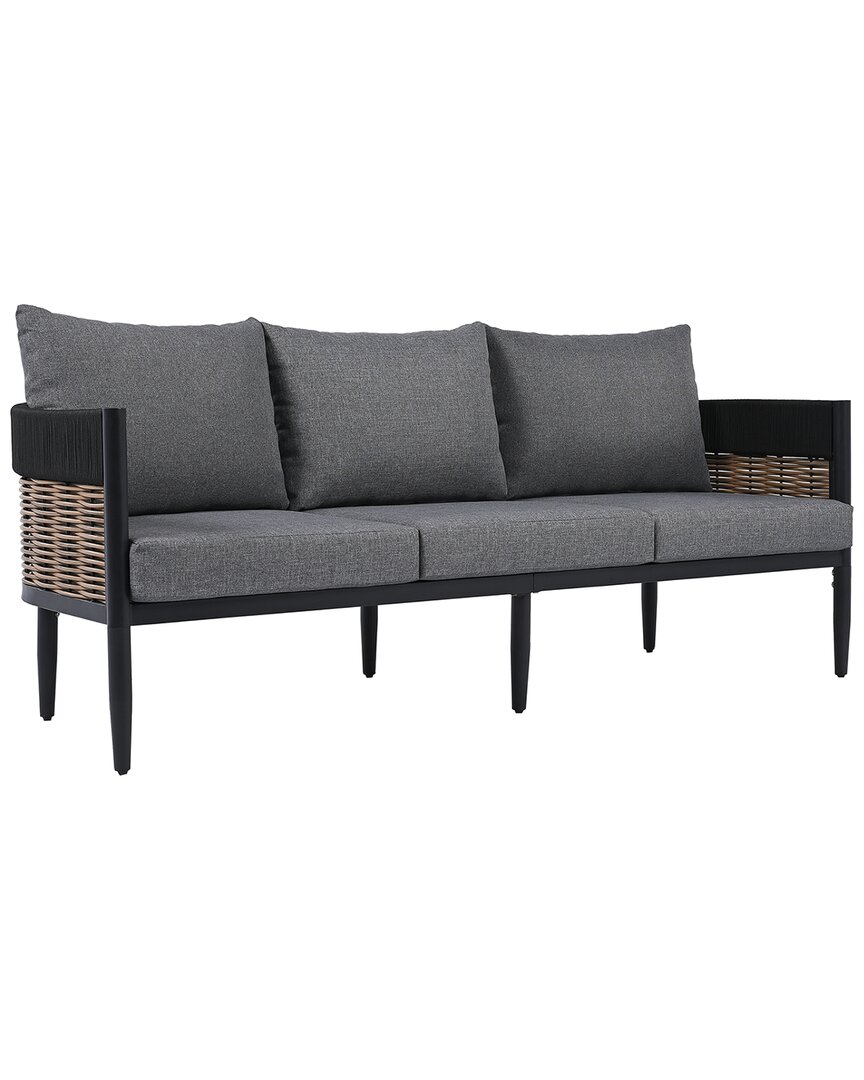 Safavieh Harrison 3-seater Sofa In Black