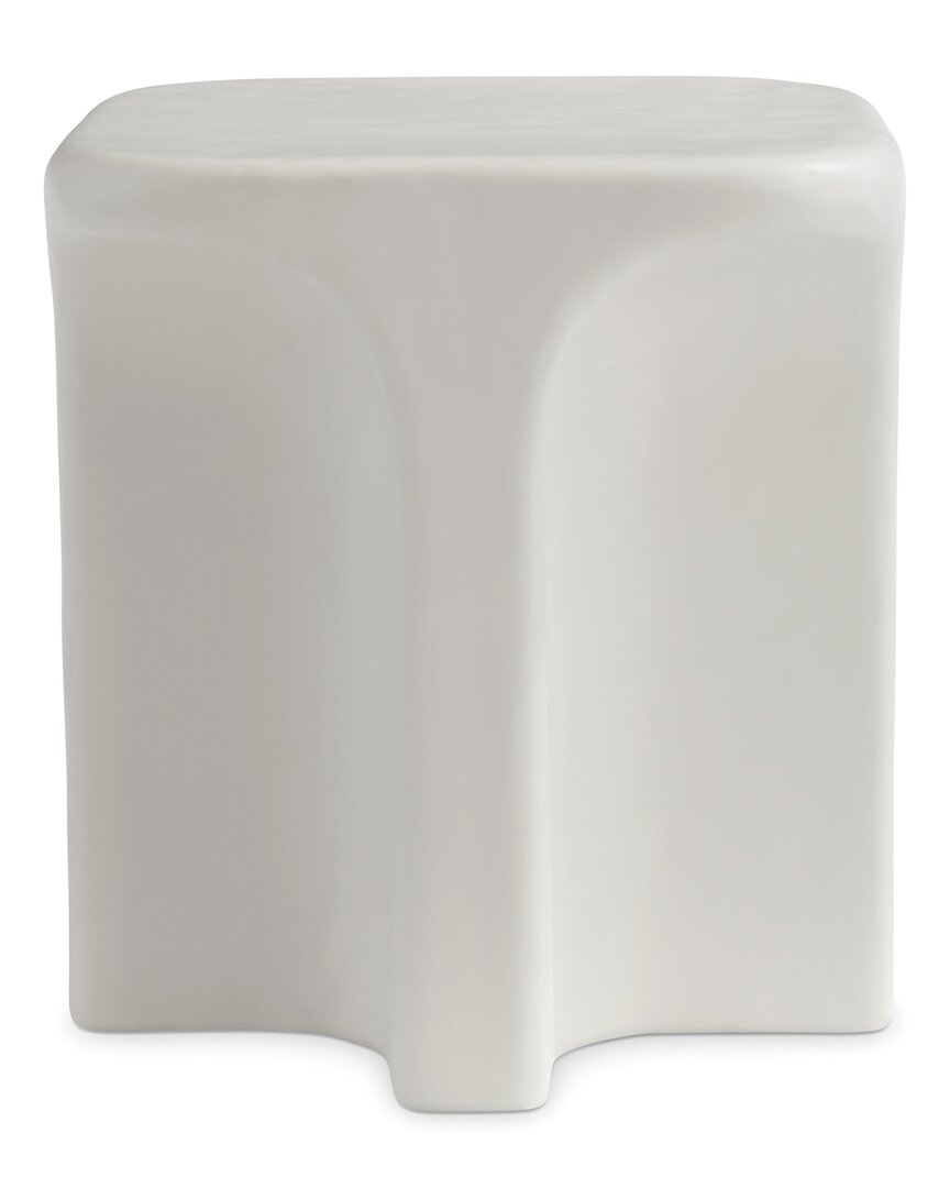 Bernhardt Lennox Outdoor Side Table In White