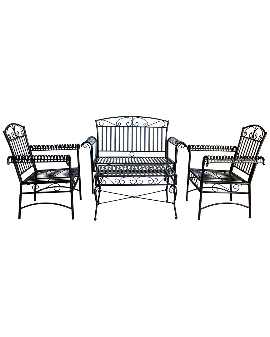 16 Elliot Way French Quarter Outdoor 4pc Seating Group