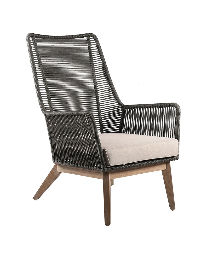 Shop Seasonal Living Marco Polo Lounge Chair In Brown