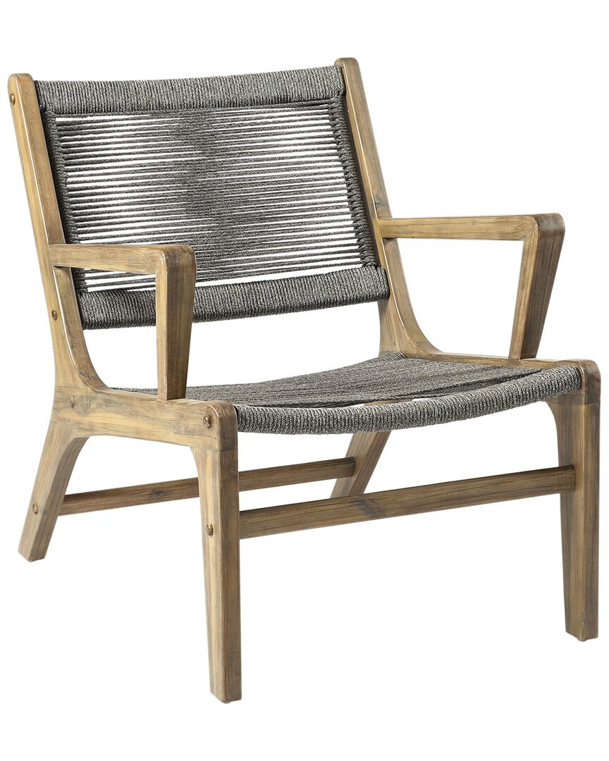 Seasonal Living Explorer Oceans Lounge Chair In Brown