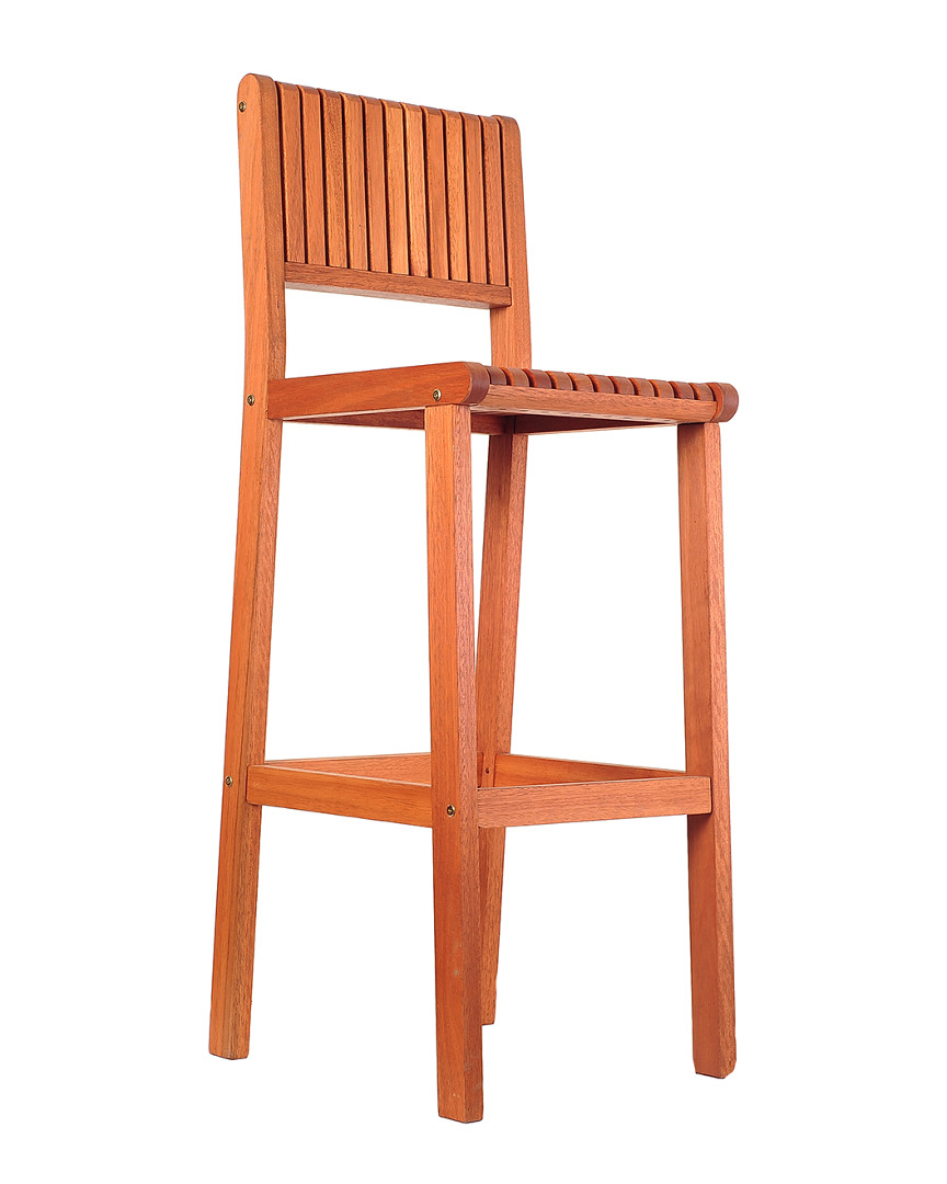 Shop Amazonia Outdoor Patio Wood Bar Table