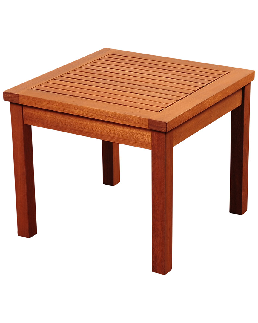 Shop Amazonia Outdoor Patio Wood Side Table