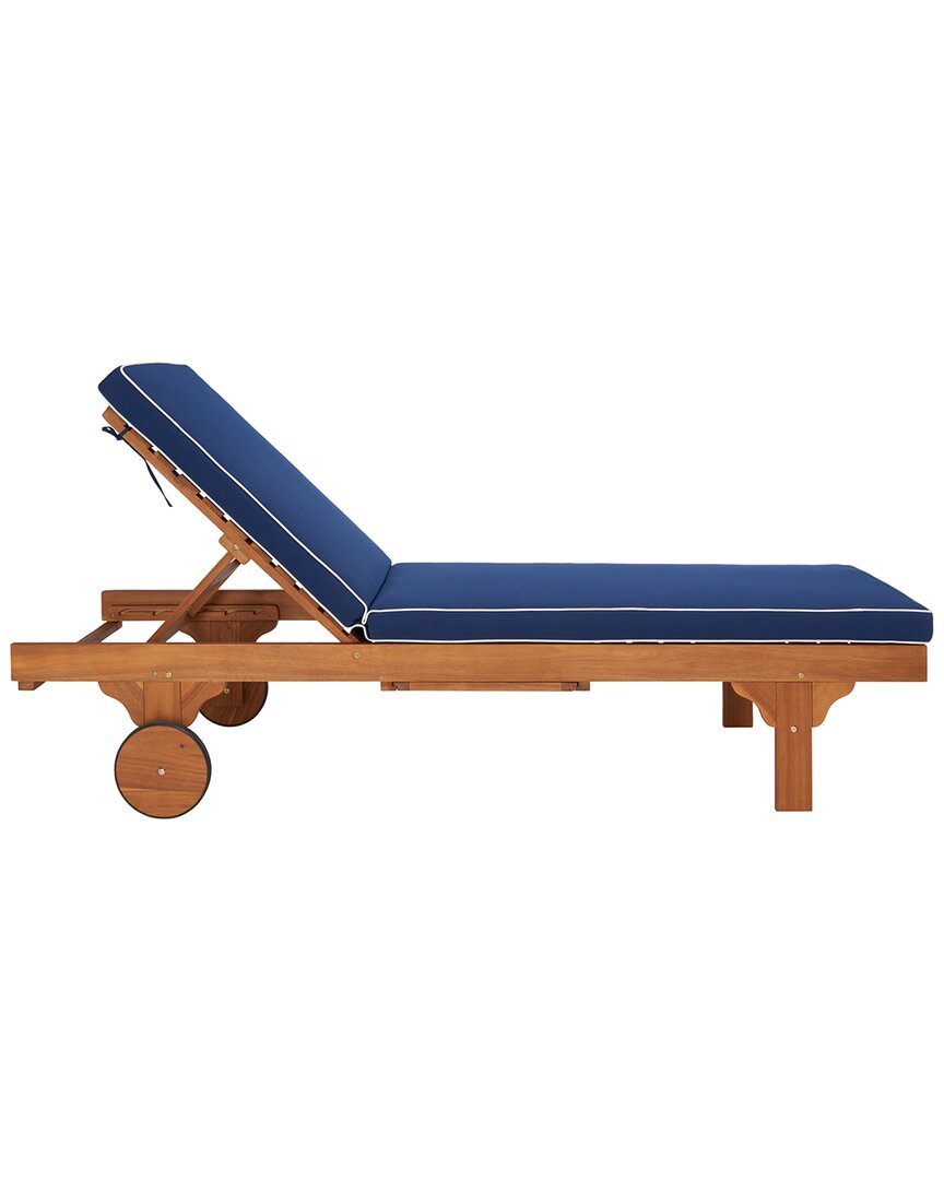 Safavieh Newport Lounge Chair In Brown