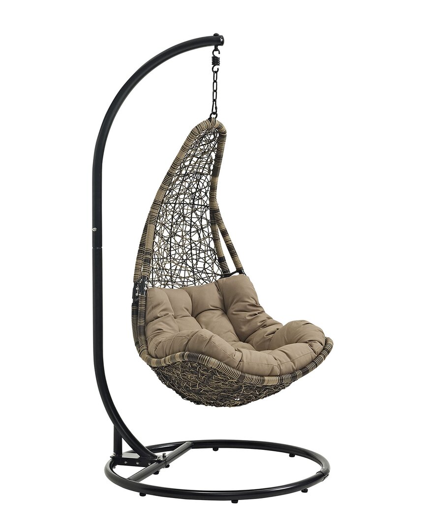 Shop Modway Outdoor Abate Outdoor Patio Swing Chair With Stand