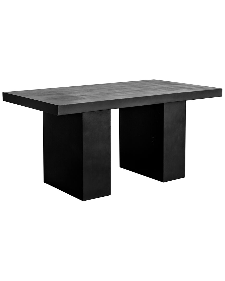 Moe's Home Collection Aurelius 2 Outdoor Dining Table In Black