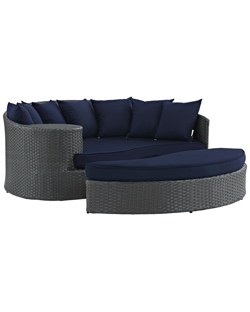 Modway Sojourn Outdoor Patio Sunbrella Daybed In Beige